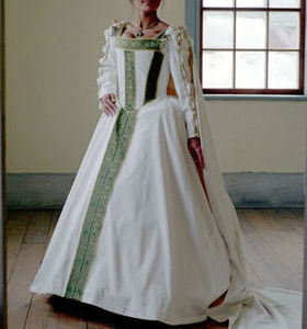 White Toledo Gown